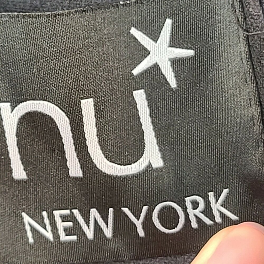 NU New York Womens Shirt Top Small Blue Eyelet Halter Open Back Tasseled Casual - Picture 5 of 12